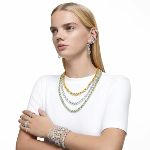 Bague Swarovski Classic Jewelry VITTORE-XL-CZWH-RHS - Bague Acier Sertie Femme Swarovski Mode femme