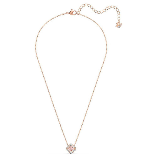 SET Swarovski 5516488 - Set collier et boucles d'oreilles métal rose pierres sertis blanc Femme Bijoux