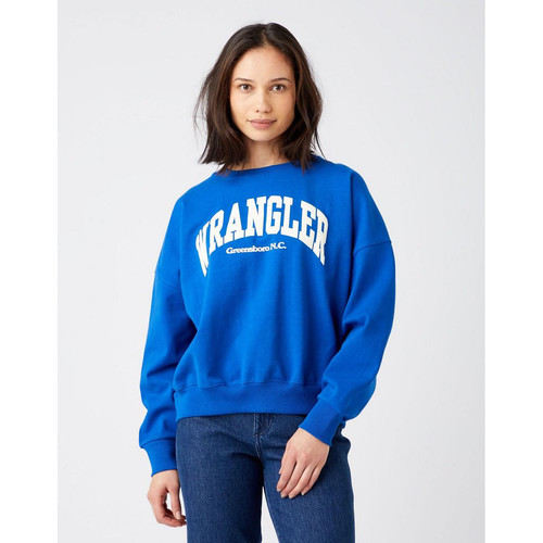 Wrangler - Sweatshirt Femme Relaxed Sweatshirt - Wrangler Vêtements