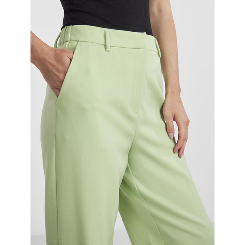 Pantalon de tailleur vert Vox YAS