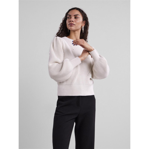Pull-overs manches longues blanc YAS Mode femme