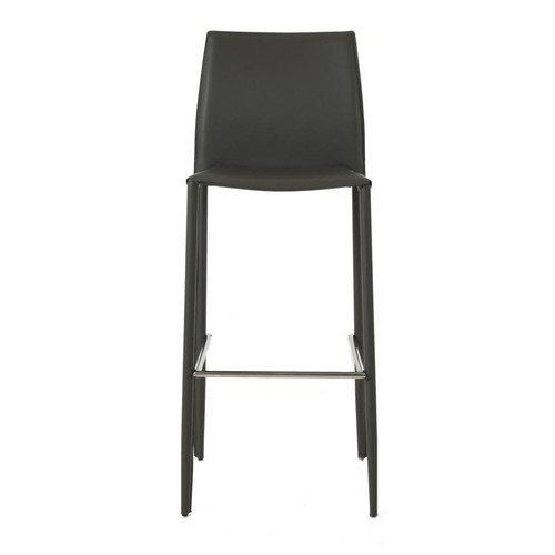 Zago - Chaise de bar grise - Tabouret De Bar Design