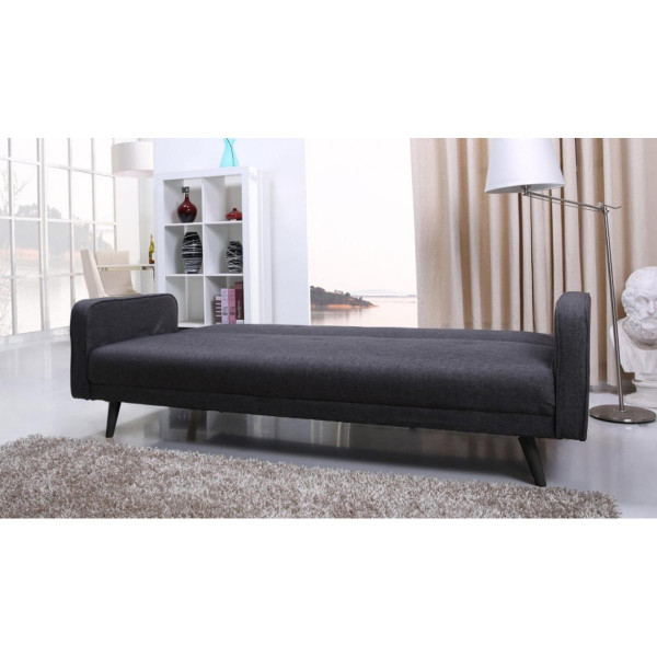 Canapé convertible Anthracite 3S. x Home