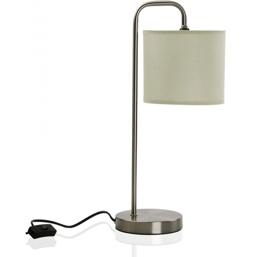 3S. x Home - Lampe à Poser Métal Blanc MOLLY - Mobilier Deco