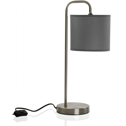 3S. x Home - Lampe à Poser Métal Gris MOLLY - Mobilier Deco
