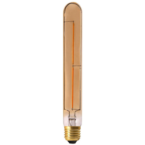 3S. x Home - Ampoule Ambrée Tube SWAE Filament LED E27 2W PARKER - La Déco Design