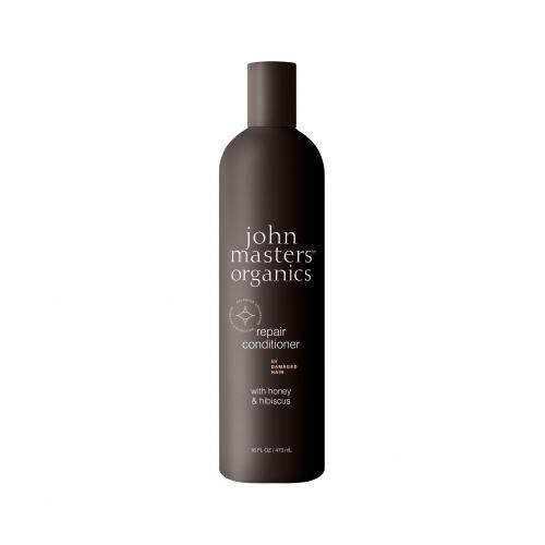 John Masters Organics - Après-Shampoing Pour Cheveux Abîmes Au Miel Et A L'hibiscus - Soins cheveux homme