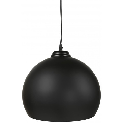 3S. x Home - Suspension Sphère en Métal Noir TEMPT - Lampes et luminaires Design