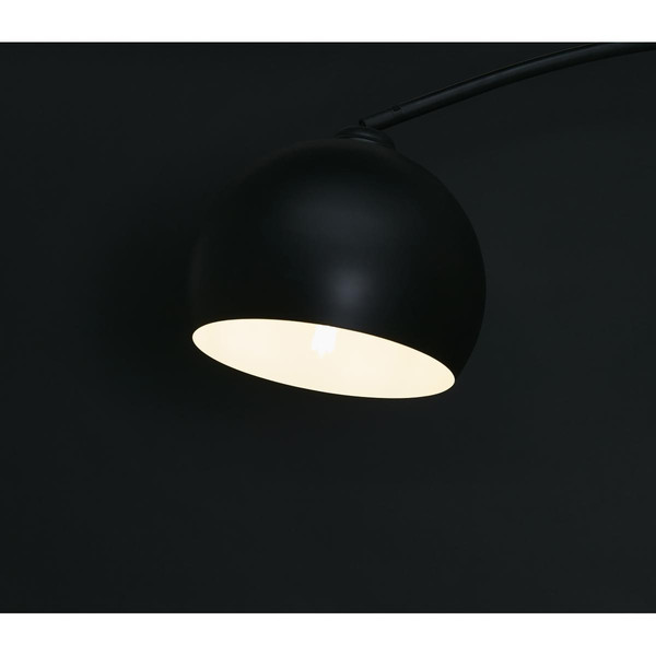 Lampadaire Oblique Sphère en Métal Noir TEMPT 3S. x Home