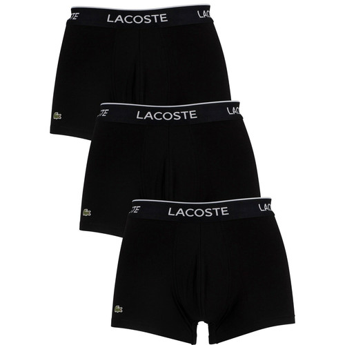 Lacoste Underwear - Lot de boxers court homme - Noir - Lacoste Underwear