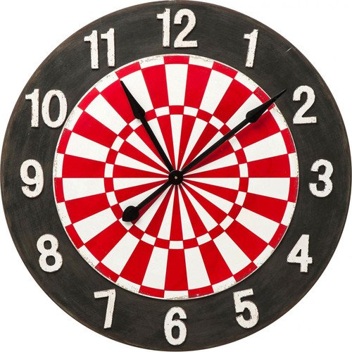 Kare Design - Horloge murale Target - Collection Vintage Meubles et Déco