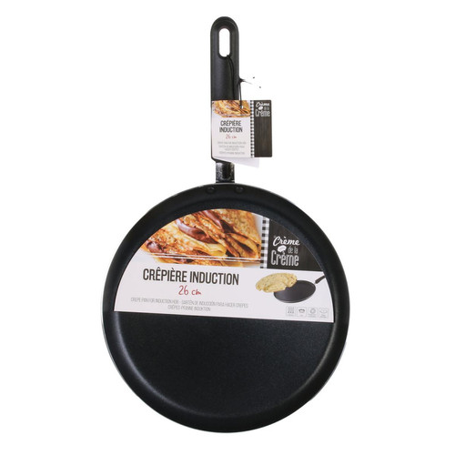 3S. x Home - Creperie induction noire 26cm FORD - Couvert et ustensile