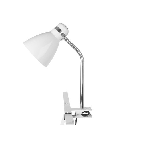 3S. x Home - Lampe à pince STUD - Métal blanc - Sélection meuble & déco Intemporel