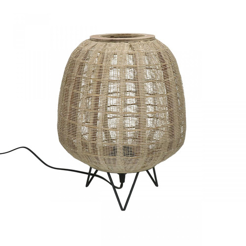Pomax - Lampe de table en Bambou 43cm ZENIT - Pomax meuble & déco
