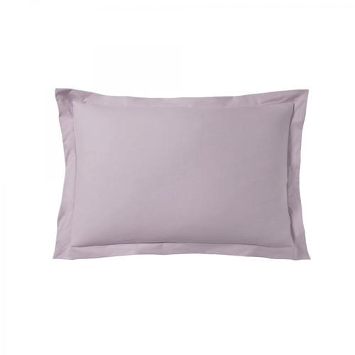 Essix - Taie d'oreiller satin de coton  Triumph Line - Linge de lit violet