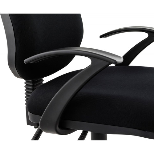 Chaise de bureau tissu noir design MARTIN Chaise de bureau