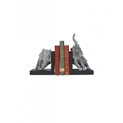 Chehoma - Serre-livres éléphants résine MADIO - Statue Et Figurine Design