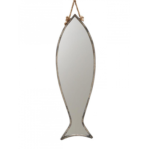 Chehoma - Grand miroir poisson à suspendre GALOU - Miroirs