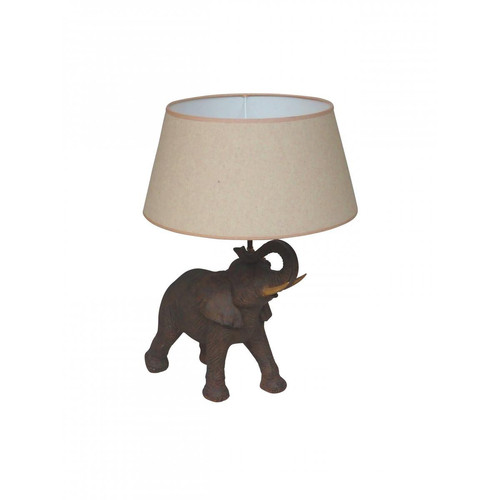Chehoma - Petite lampe éléphant TIHIA - Collection ethnique meuble deco