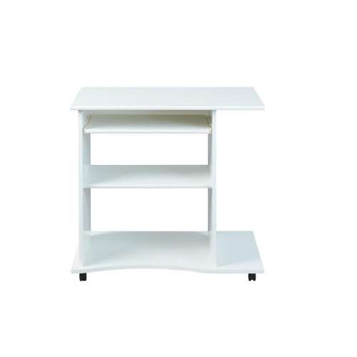3S. x Home - Bureau blanc PORTO - Promo Meuble De Bureau Design