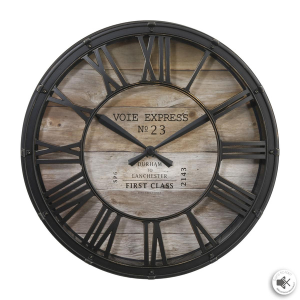 Horloge Vintage CLASSY Marron 3S. x Home Meuble & Déco