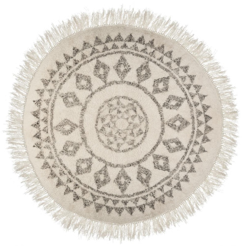 3S. x Home - Tapis Rond ANCI  - Collection ethnique meuble deco
