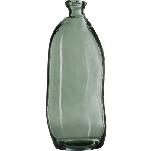 3S. x Home - Vase en Verre Recyclé Kaki CIANIA - Mobilier Deco