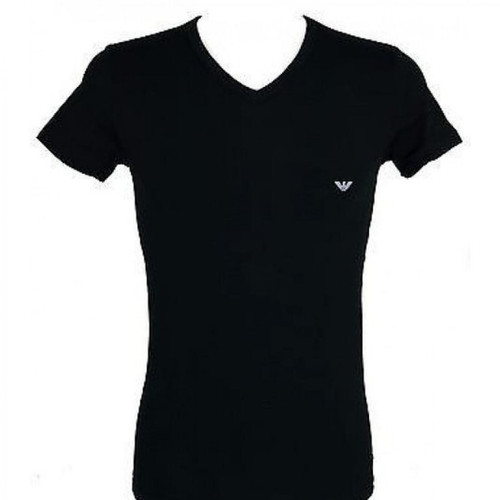Emporio Armani Underwear - T-shirt logoté col V - Vêtement homme