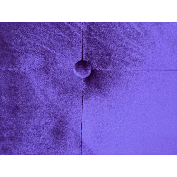 Tête de lit capitonnée 160 cm Velours Violet PACA 3S. x Home