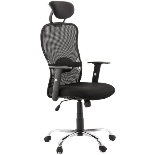 3S. x Home - Chaise de Bureau design noir previet - Bien chez soi : la sélection meuble et déco