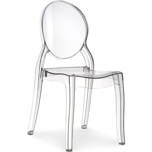 3S. x Home - Chaise Baroque  transparente DIANA - Sélection meuble & déco Intemporel