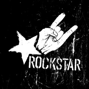 Tableau Bright Symbol Rock Star 60 x 60