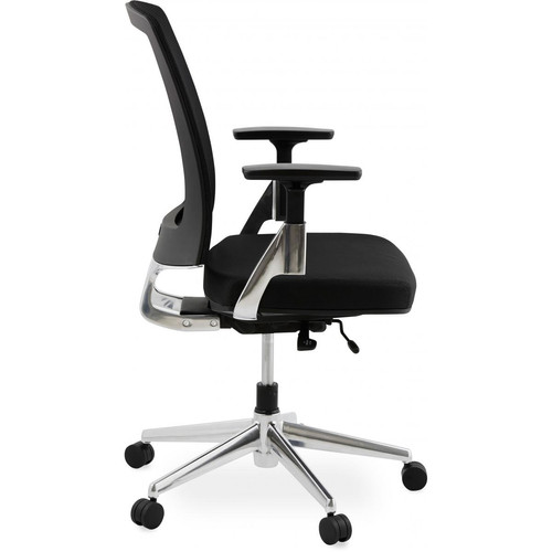 Chaise de bureau noire 65x68x111 cm BSIMONE 3S. x Home