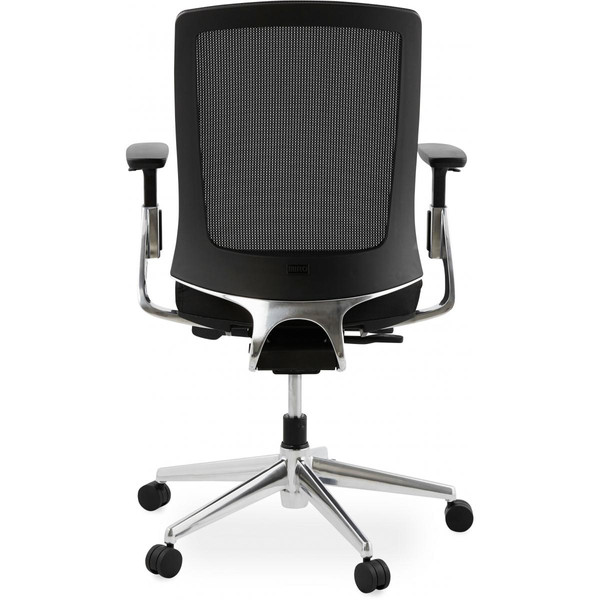 Chaise de bureau noire 65x68x111 cm BSIMONE Chaise de bureau