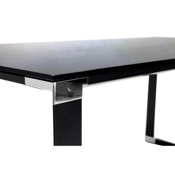 Table de bureau noire 80x160x73 cm GARY 3S. x Home Meuble & Déco