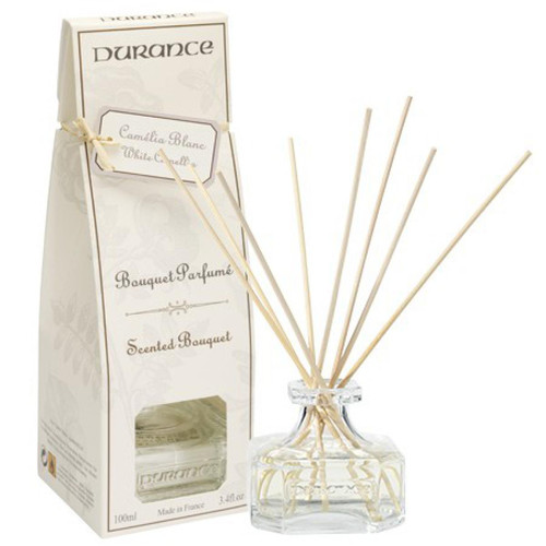 Durance - Bouquet parfumé Camélia Blanc - Meuble deco made in france