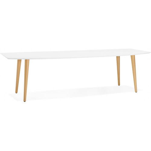 3S. x Home - Table à Manger Scandinave Rectangulaire FASHION - Table Salle A Manger Design