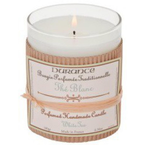 Durance - Bougie parfumée traditionnelle Thé Blanc - Meuble deco made in france