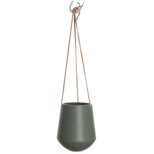 3S. x Home - Vase A Suspendre En Céramique Vert Kaki NESO - Vase