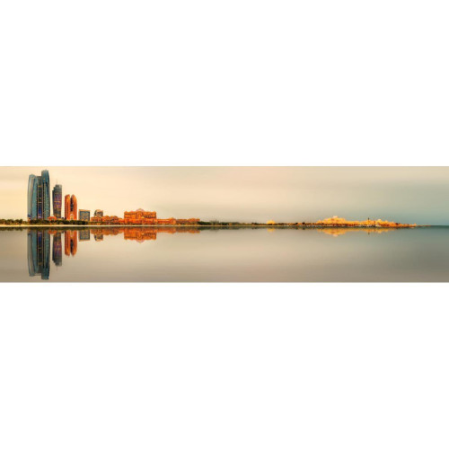3S. x Home - Tableau Cities Abu Dhabi 80x55 - Tableau Et Toile Design