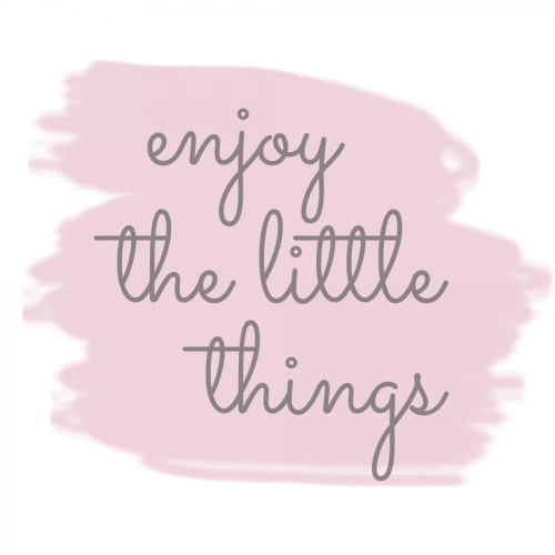 3S. x Home - Tableau Quotes Enjoy The Little Things 50x50 - Tableau, toile