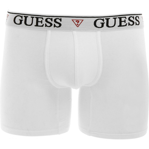 Guess Underwear - Boxer long logoté ceinture élastique - coton stretch - Guess - Underwear & Beachwear