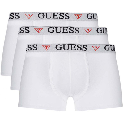 Guess Underwear - Pack de 3 boxers logotés ceinture élastique - coton - Guess - Underwear & Beachwear