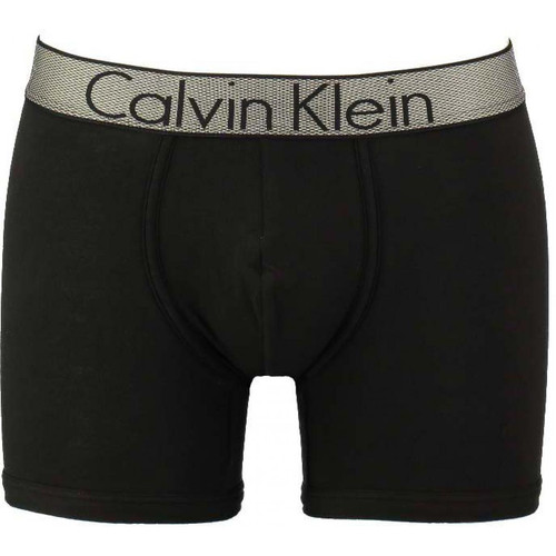 Calvin Klein Underwear - Boxer long logoté ceinture élastique - coton stretch - Caleçon / Boxer homme