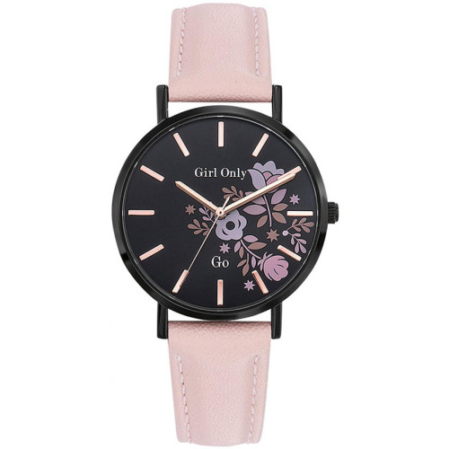 Go Girl Only - Montre Go Girl Only 699009 - Montre Cuir Rose  Femme - Go Girl Only Montres