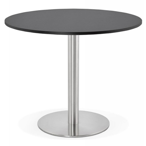 3S. x Home - Table à Manger 2 Personnes Noire BELLE - Table Salle A Manger Design