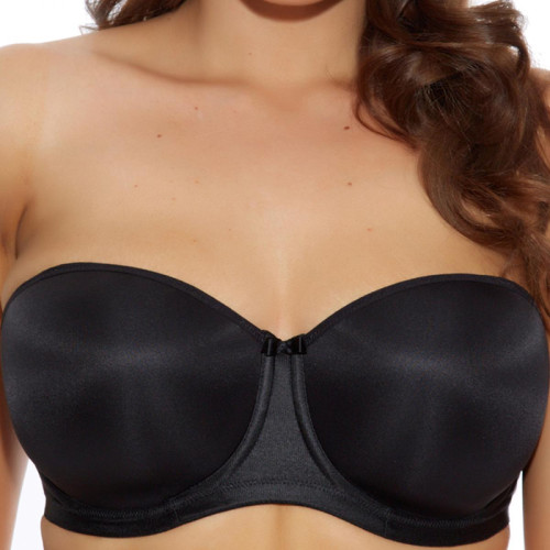 Elomi - Soutien-gorge moulé à bretelles amovibles Elomi SMOOTHING noir - Promos lingerie femme