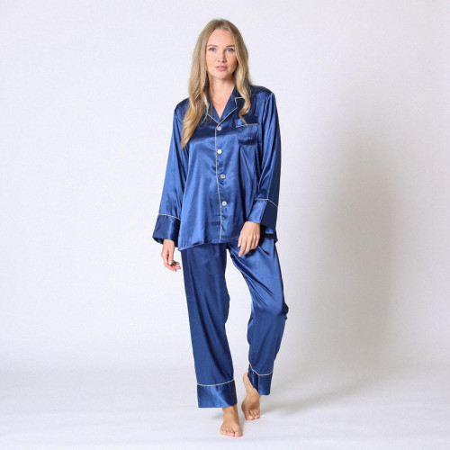 Midnight Lingerie - Pyjama manches longues satin - Homewear et Lingerie de Nuit