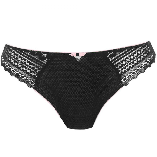 String noir DAISY LACE Tangas, strings