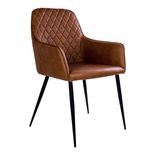 3S. x Home - Chaise Vintage Marron ANNA - Chaise Design